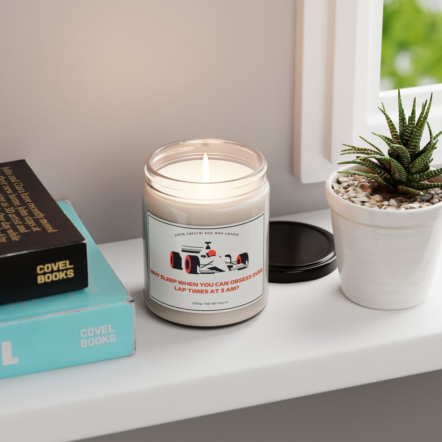 Scented Formula 1 Candle | Formula 1 lover gift | Aromatic candle gift | Formula 1 candle
