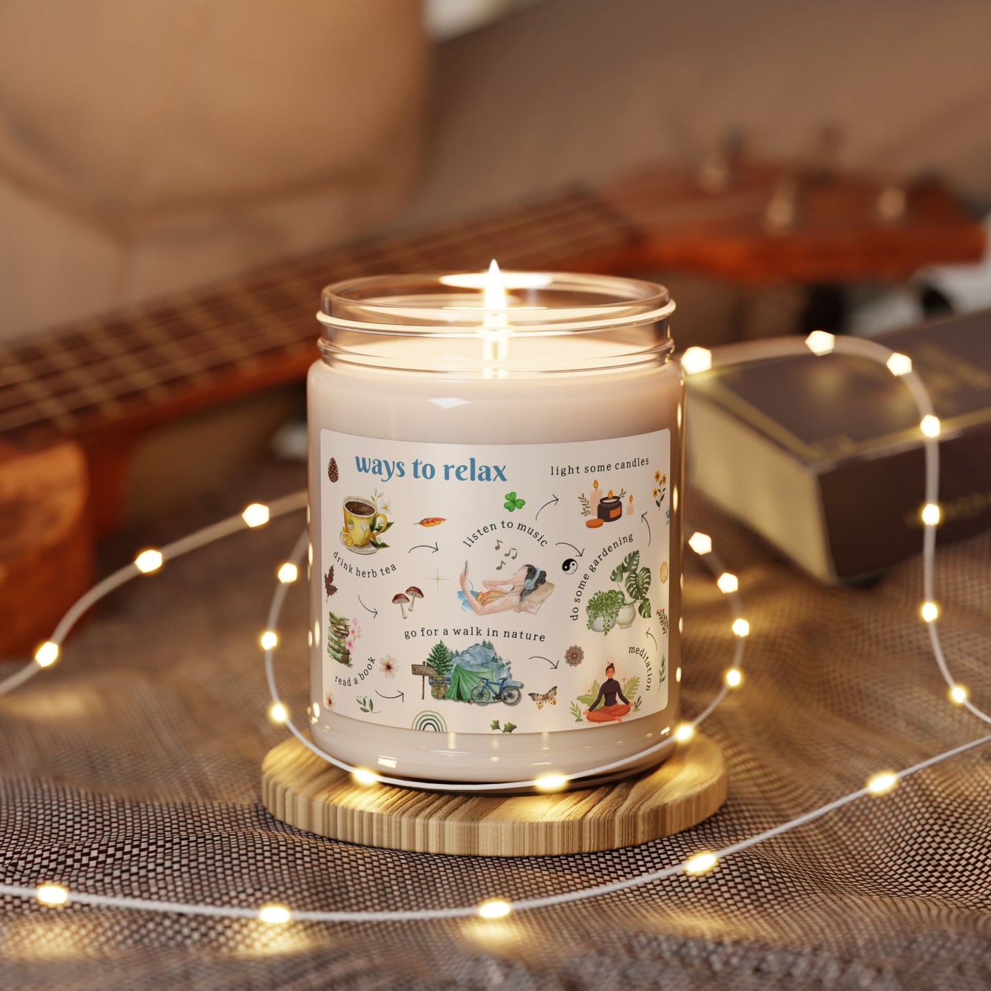 Scented Soy Candle, A variety of scents to choose from