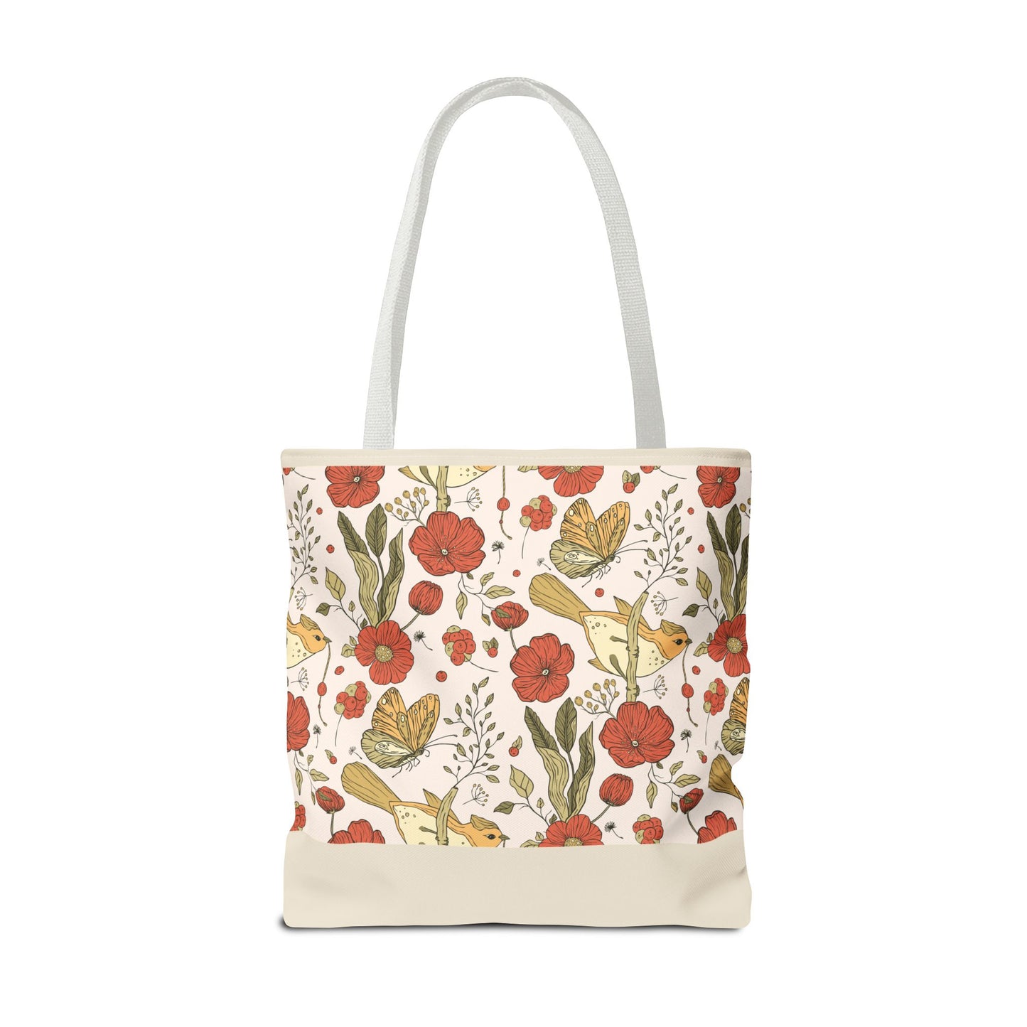 Tote Bag | Beach Tote | Gift for Her | Floral Tote Bag | Botanical Bag | Nature Lover Gift | Floral Design Bag | Gift bag