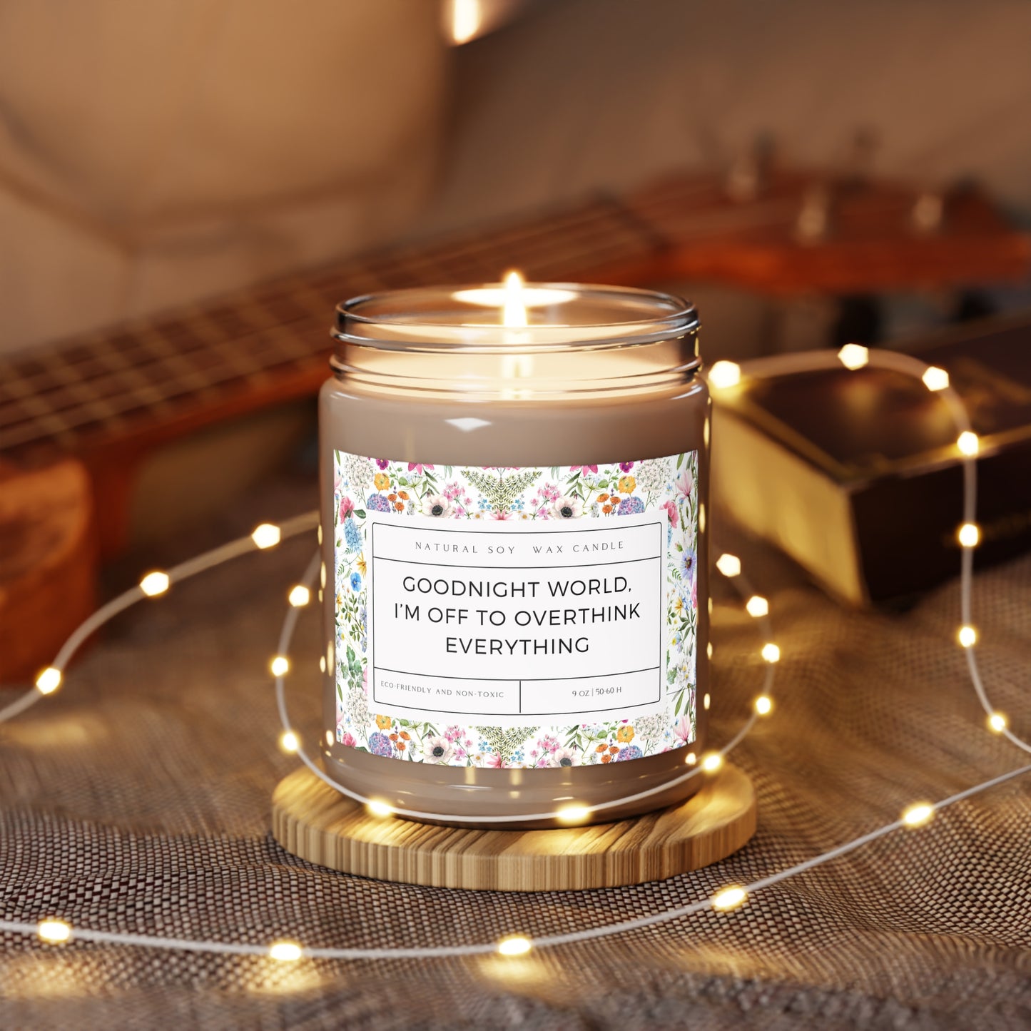Scented Candle|Scented Flower Candle| Gift Candle for the Holidays| Aromatic Candle| Funny gift|Self Care gift|Birthday gift idea|