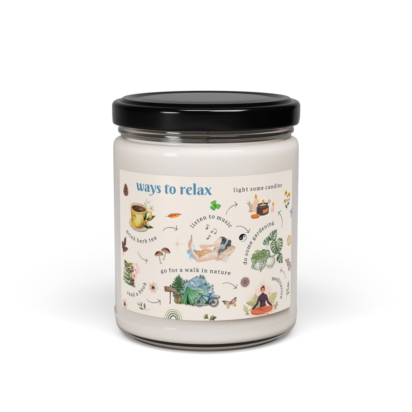 Scented Soy Candle, A variety of scents to choose from