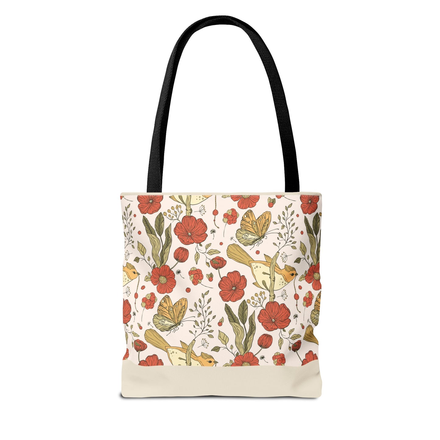 Tote Bag | Beach Tote | Gift for Her | Floral Tote Bag | Botanical Bag | Nature Lover Gift | Floral Design Bag | Gift bag