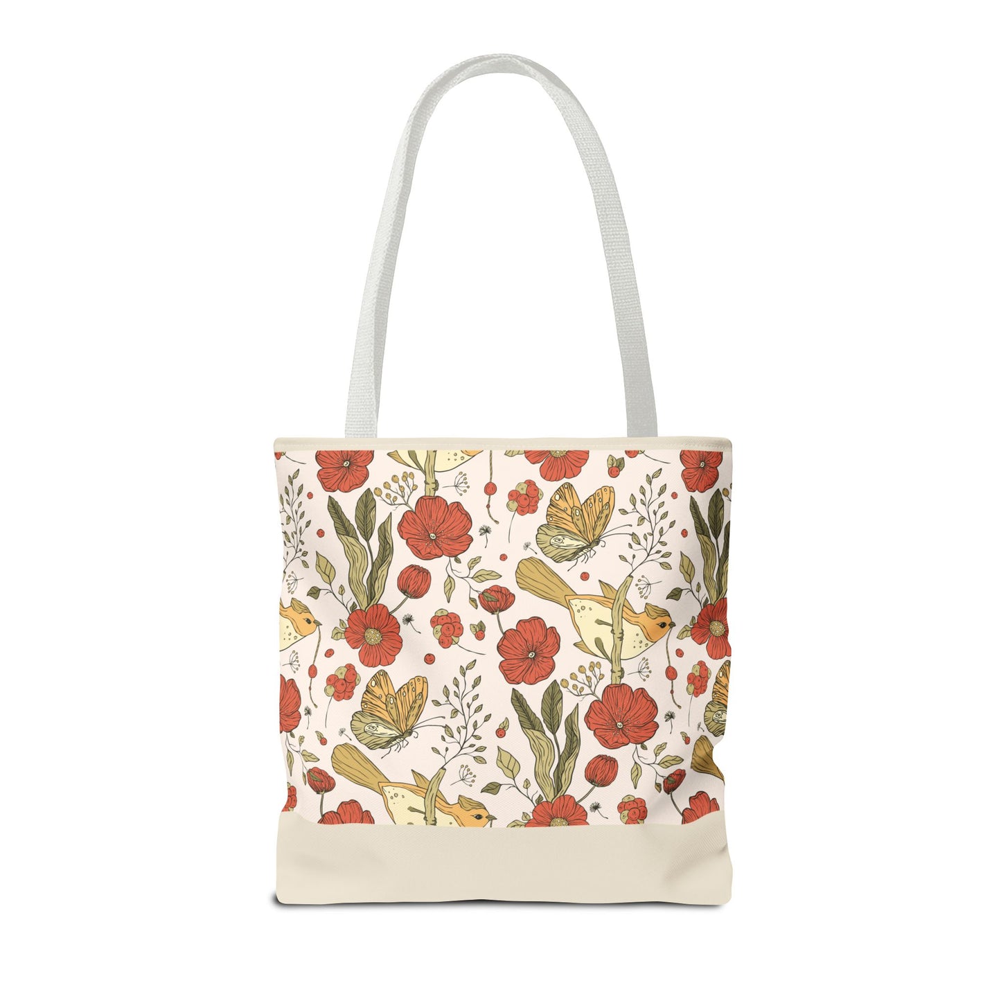 Tote Bag | Beach Tote | Gift for Her | Floral Tote Bag | Botanical Bag | Nature Lover Gift | Floral Design Bag | Gift bag
