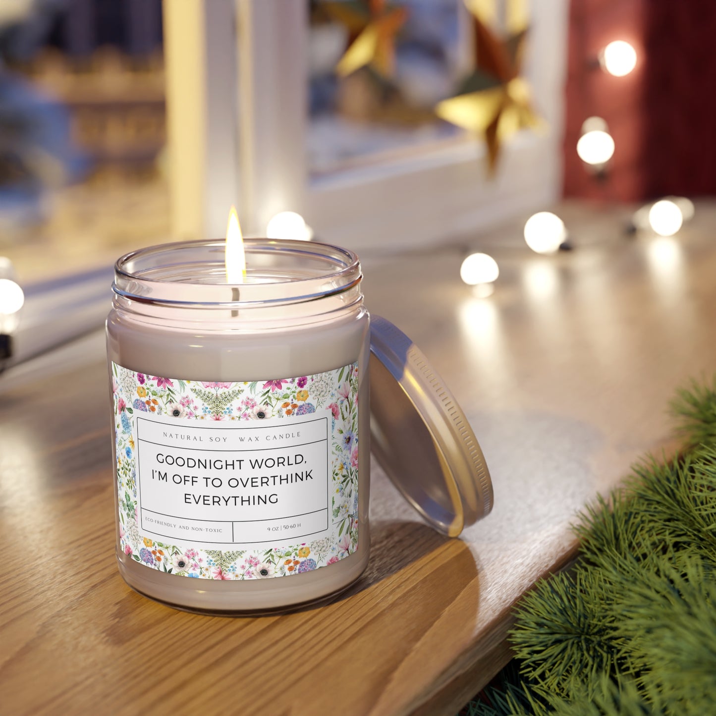 Scented Candle|Scented Flower Candle| Gift Candle for the Holidays| Aromatic Candle| Funny gift|Self Care gift|Birthday gift idea|