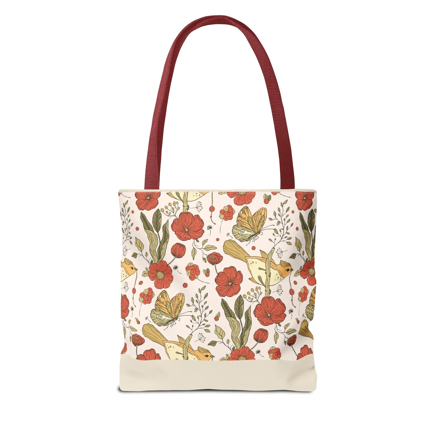 Tote Bag | Beach Tote | Gift for Her | Floral Tote Bag | Botanical Bag | Nature Lover Gift | Floral Design Bag | Gift bag