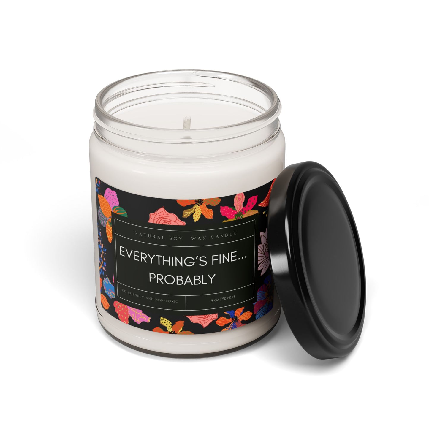 Scented Candle| Aromatherapy candle| Gift for friends|Birthday gift idea| floral candle | Self Care gift|Holiday Gift| Funny gift|