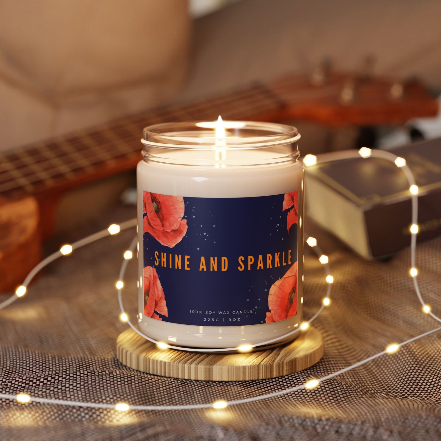 Scented vegan soy Candle | gift candle| Positive reinforcement candle