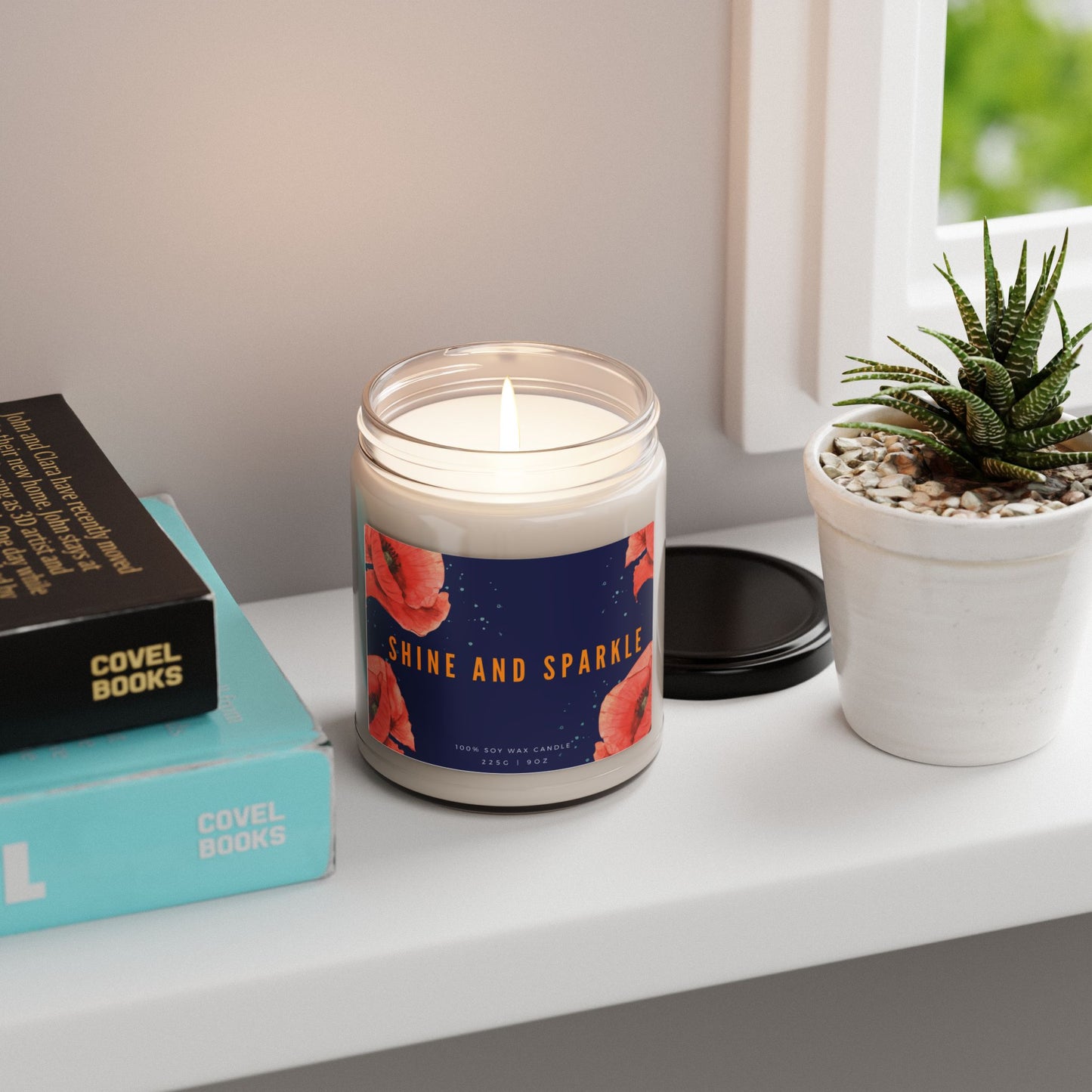 Scented vegan soy Candle | gift candle| Positive reinforcement candle