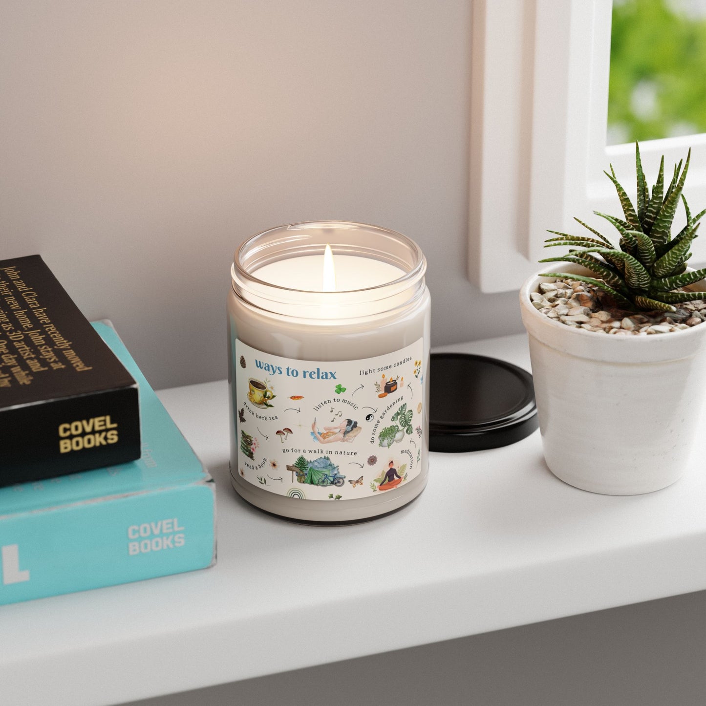 Scented Soy Candle, A variety of scents to choose from