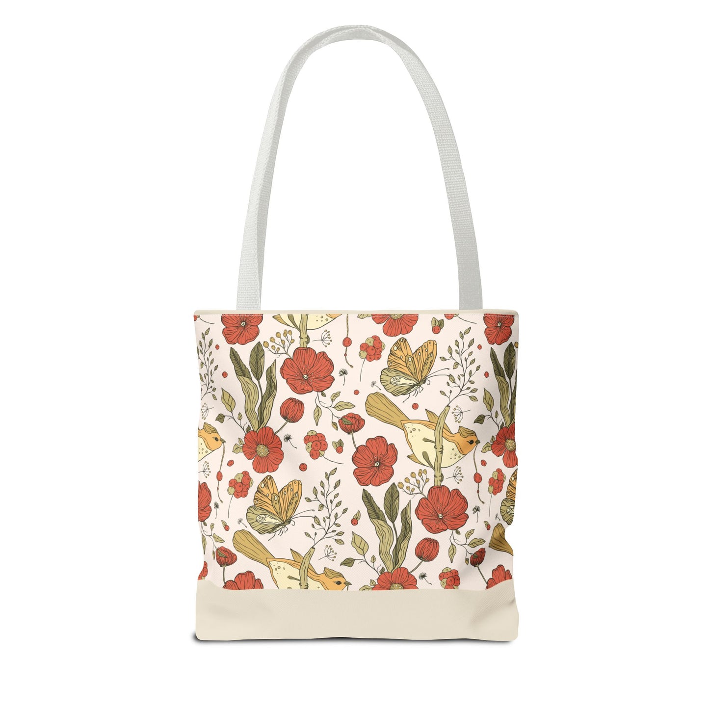 Tote Bag | Beach Tote | Gift for Her | Floral Tote Bag | Botanical Bag | Nature Lover Gift | Floral Design Bag | Gift bag