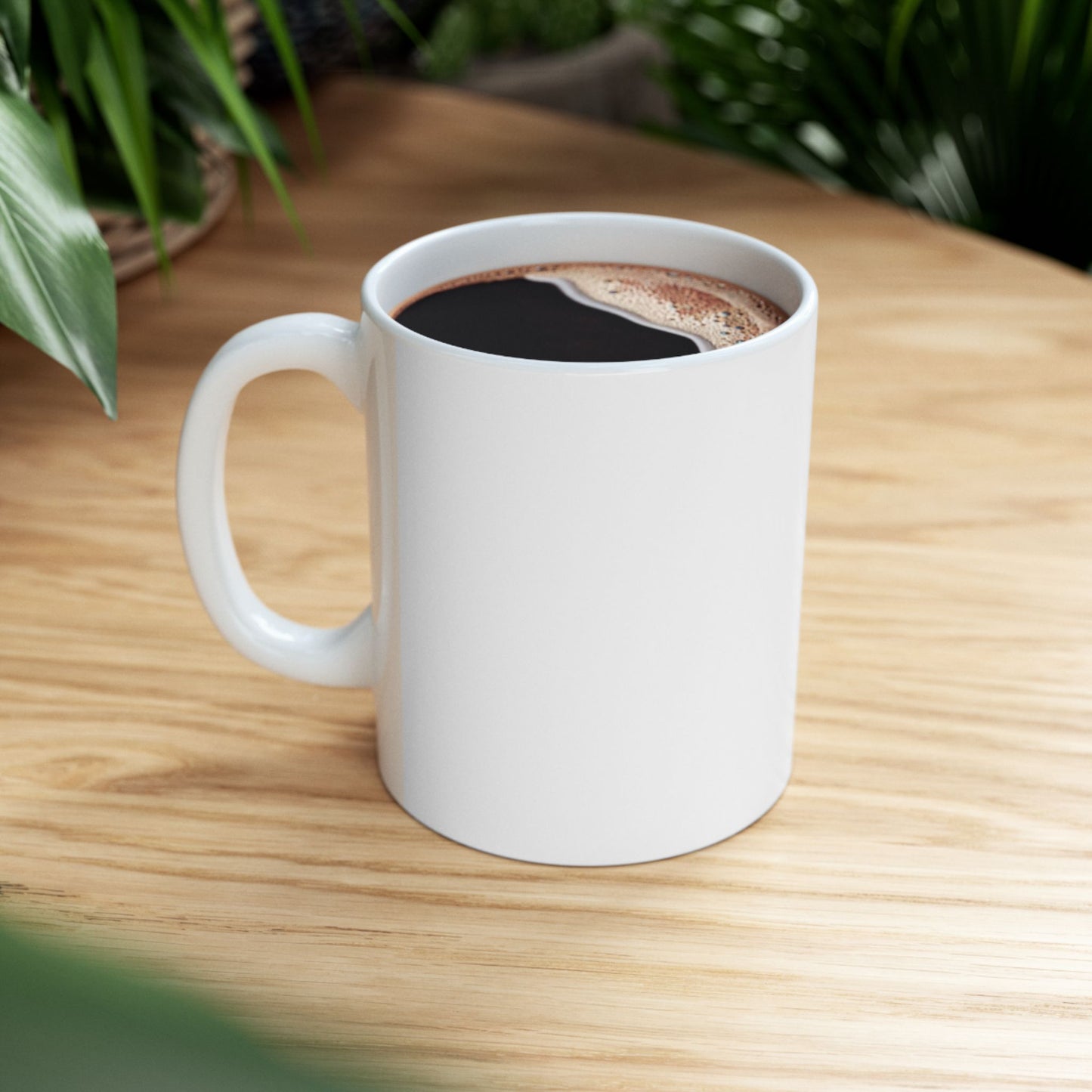 Ceramic Mug|Nature-inspired mug| Floral design mug|Botanical mug| Gift for mom|Plant lover gift| Holiday gift mug|Ceramic coffee mug|