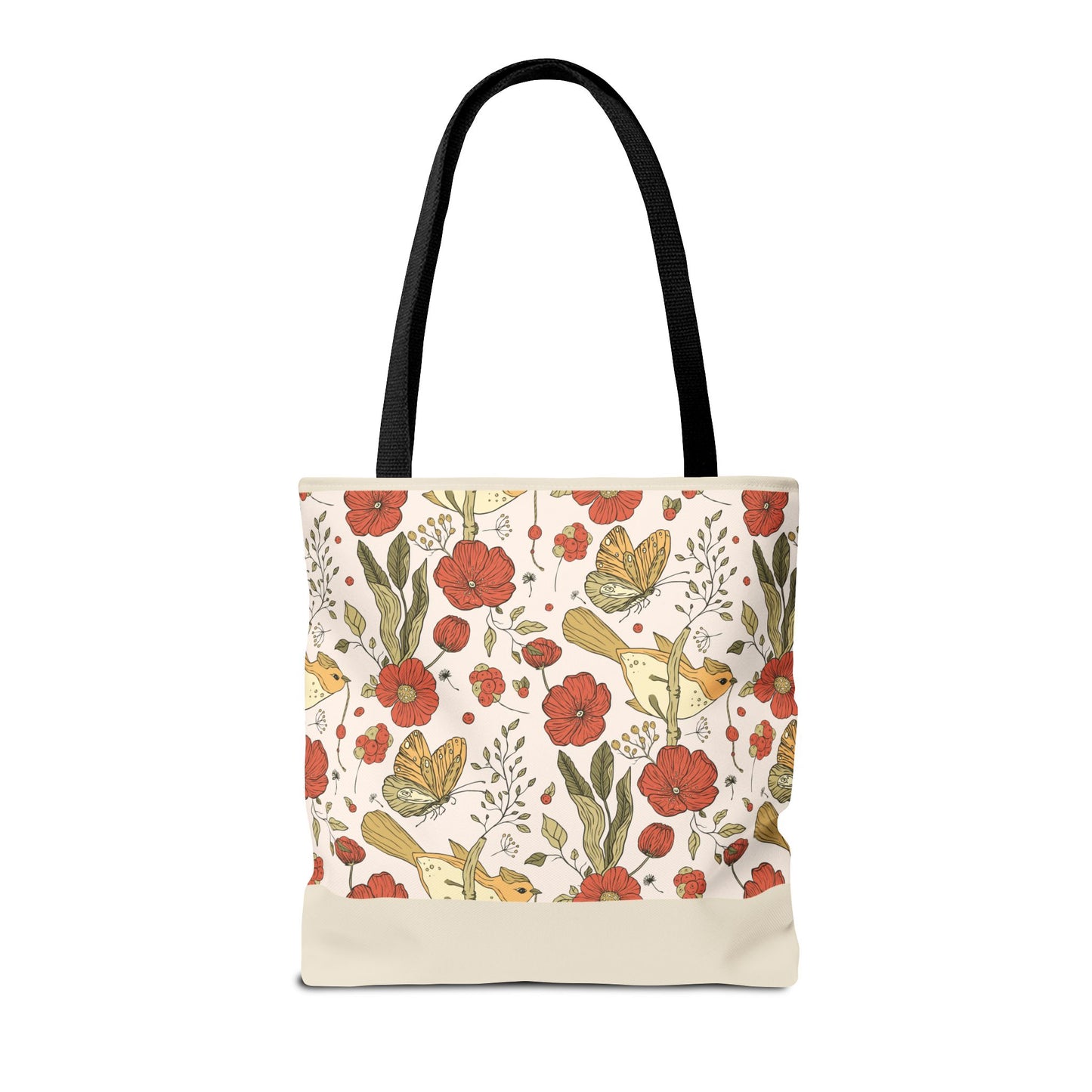 Tote Bag | Beach Tote | Gift for Her | Floral Tote Bag | Botanical Bag | Nature Lover Gift | Floral Design Bag | Gift bag