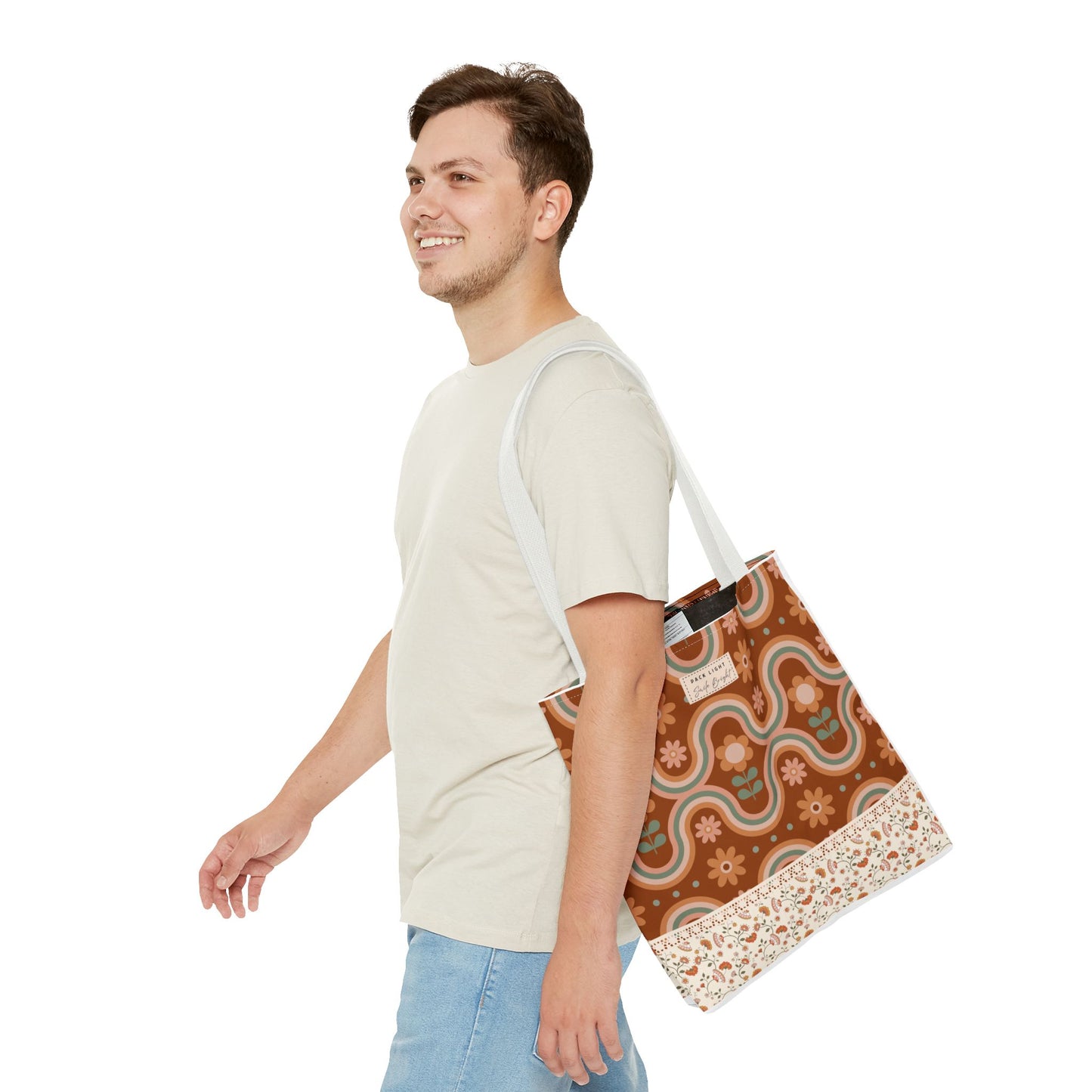 Tote Bag| Gift bag| Gift for her| Unique gift idea| Floral bag| Designed tote bag|Personalized tote| Gift for fashion lovers|