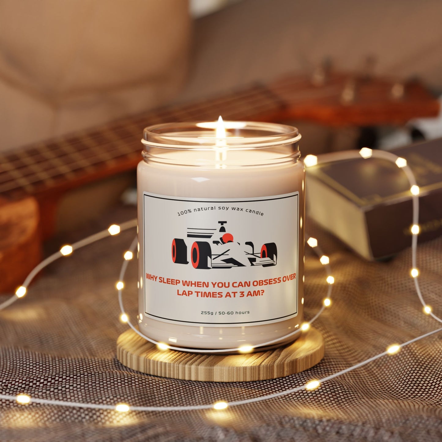 Scented Formula 1 Candle | Formula 1 lover gift | Aromatic candle gift | Formula 1 candle