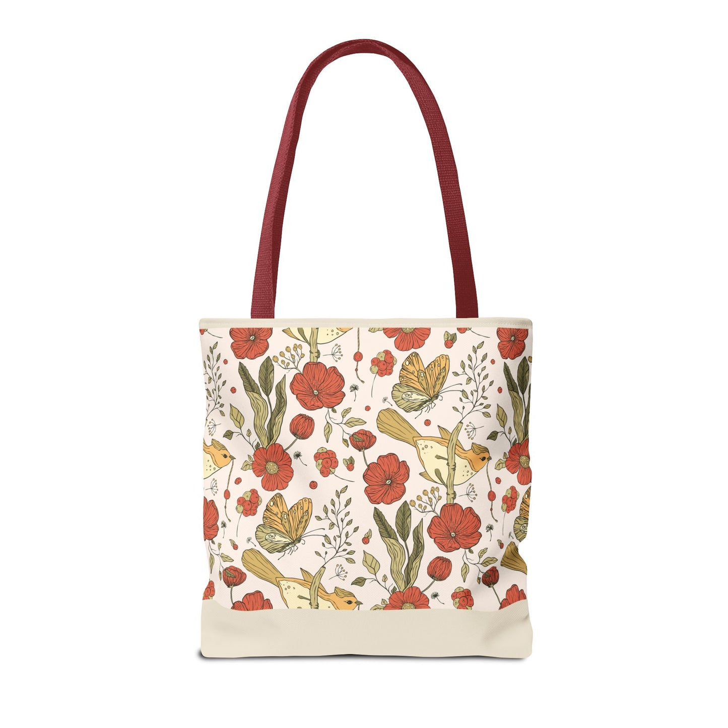 Tote Bag | Beach Tote | Gift for Her | Floral Tote Bag | Botanical Bag | Nature Lover Gift | Floral Design Bag | Gift bag