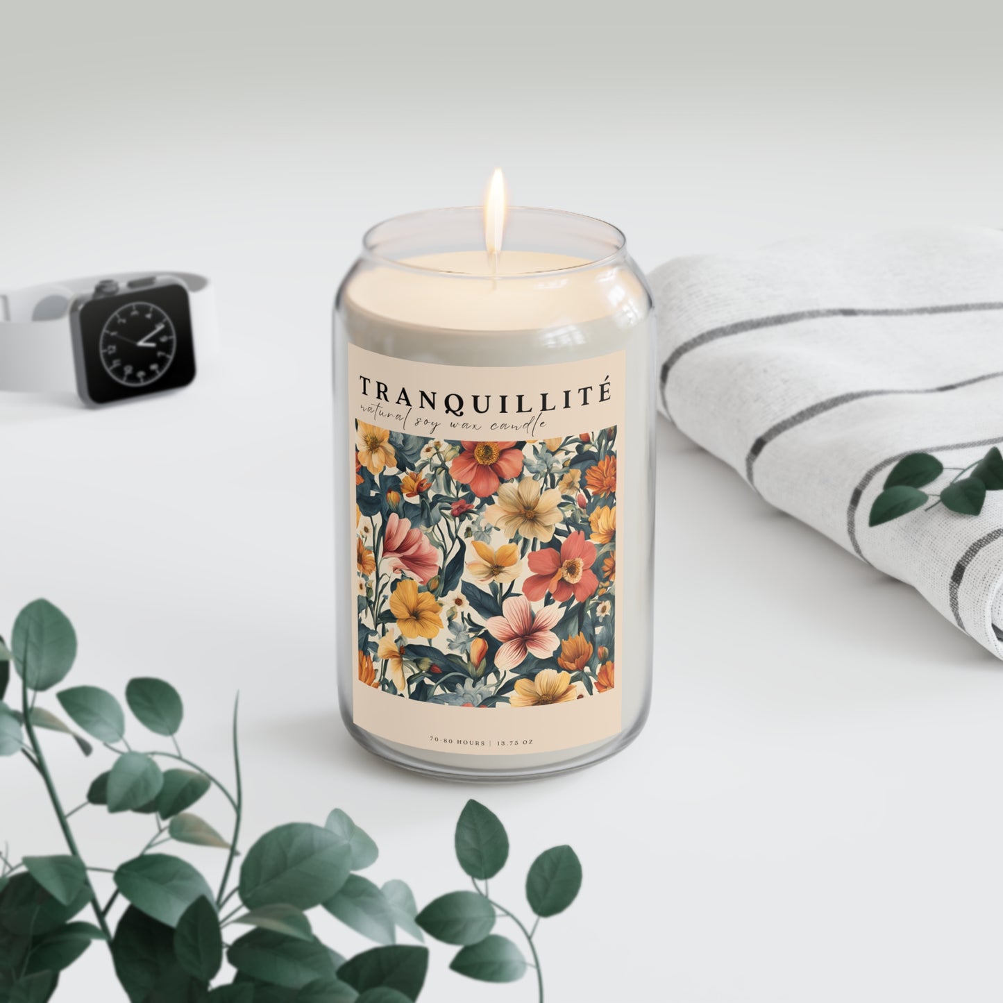 Scented Candle | Eco friendly candle | Floral candle | Aromatherapy candle | Gift candle