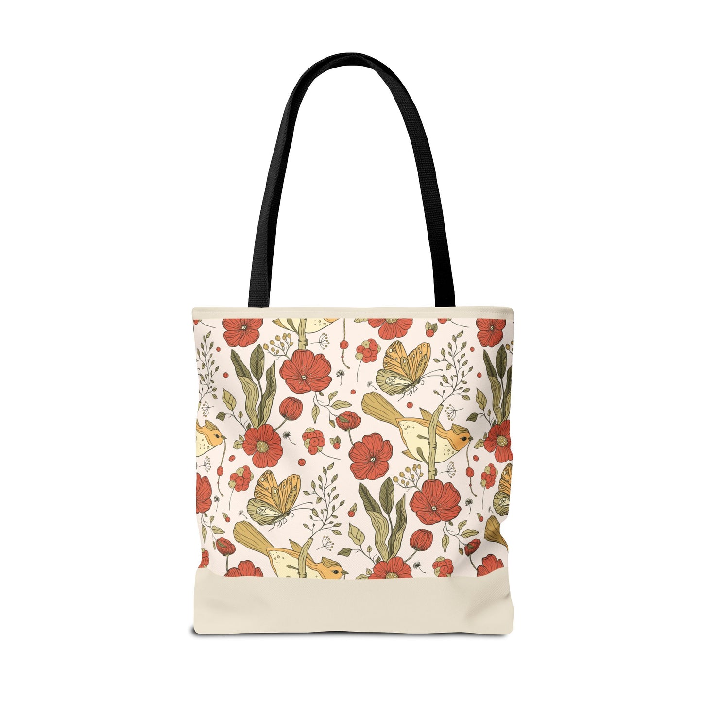 Tote Bag | Beach Tote | Gift for Her | Floral Tote Bag | Botanical Bag | Nature Lover Gift | Floral Design Bag | Gift bag