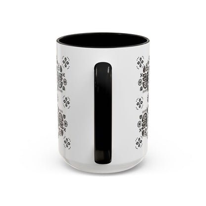 Accent Coffee Mug |Holiday gift mug| Tea and Coffee Mug|Gift for Coffee Lovers|Uplifting Gift Idea