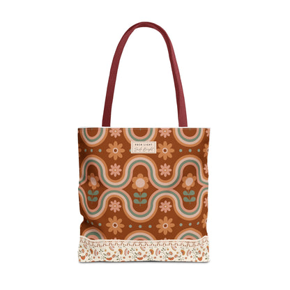 Tote Bag| Gift bag| Gift for her| Unique gift idea| Floral bag| Designed tote bag|Personalized tote| Gift for fashion lovers|