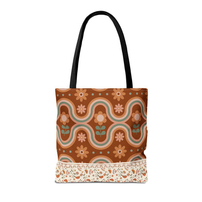 Tote Bag| Gift bag| Gift for her| Unique gift idea| Floral bag| Designed tote bag|Personalized tote| Gift for fashion lovers|
