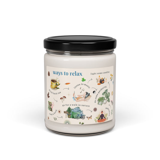 Scented Soy Candle, A variety of scents to choose from