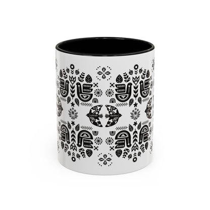 Accent Coffee Mug |Holiday gift mug| Tea and Coffee Mug|Gift for Coffee Lovers|Uplifting Gift Idea