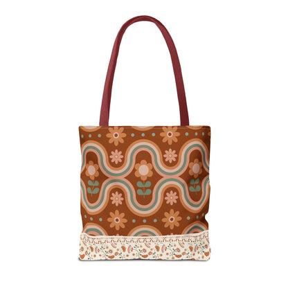 Tote Bag| Gift bag| Gift for her| Unique gift idea| Floral bag| Designed tote bag|Personalized tote| Gift for fashion lovers|