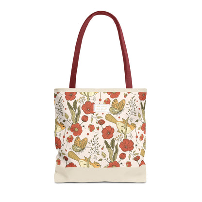 Tote Bag  | Beach Tote | Gift for Her | Floral Tote Bag | Botanical Bag | Nature Lover Gift | Floral Design Bag | Gift bag