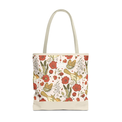 Tote Bag  | Beach Tote | Gift for Her | Floral Tote Bag | Botanical Bag | Nature Lover Gift | Floral Design Bag | Gift bag