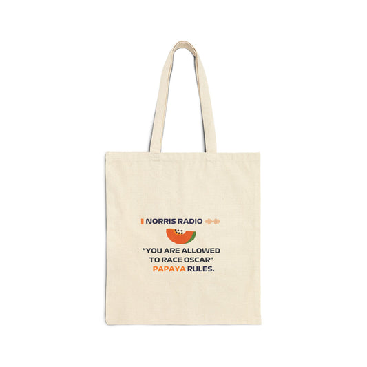 Cotton Canvas Tote Bag| Formula 1 Fan Gift|F1 Merch|F1 Gift for Him/Her|Formula 1 Tote Bag|F1 Lover Gift| F1 bag|Lando norris bag