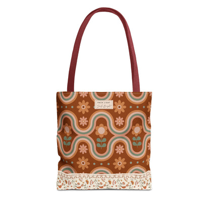 Tote Bag| Gift bag| Gift for her| Unique gift idea| Floral bag| Designed tote bag|Personalized tote| Gift for fashion lovers|