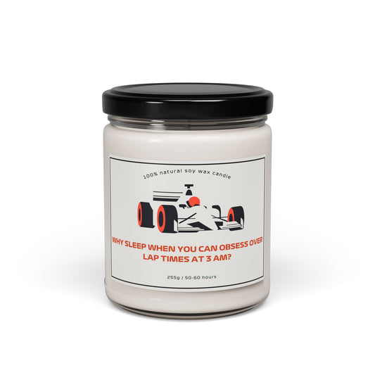 Scented Formula 1 Candle | Formula 1 lover gift | Aromatic candle gift | Formula 1 candle