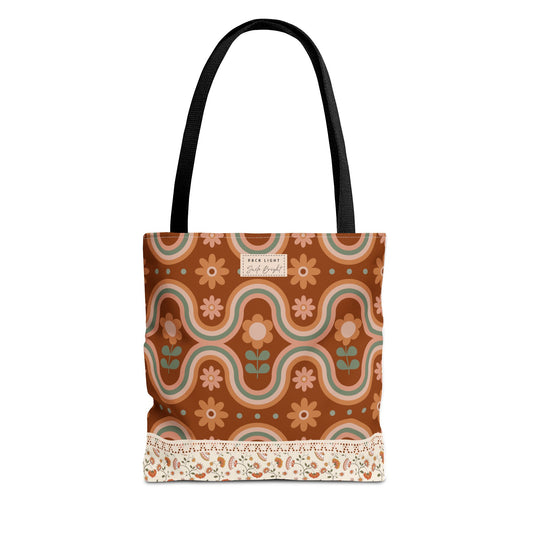 Tote Bag| Gift bag| Gift for her| Unique gift idea| Floral bag| Designed tote bag|Personalized tote| Gift for fashion lovers|