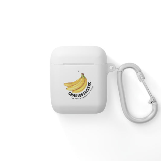 F1 AirPods Case Cover, Unique Gift for Ferrari Fans,  F1 Tech Accessories for Him/Her,Charles Leclerc airpods cover