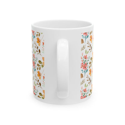 Mug gift | Gift for her | Coffee mug | Tea mug gift | Birthday mug gift | Ceramic mug | Floral mug | Mug