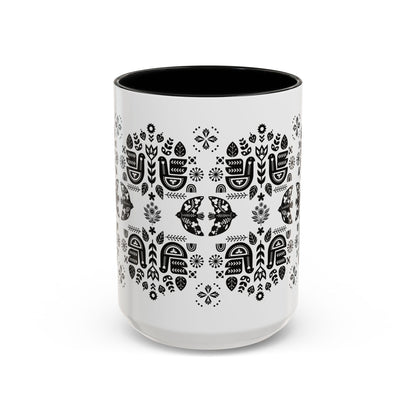 Accent Coffee Mug |Holiday gift mug| Tea and Coffee Mug|Gift for Coffee Lovers|Uplifting Gift Idea