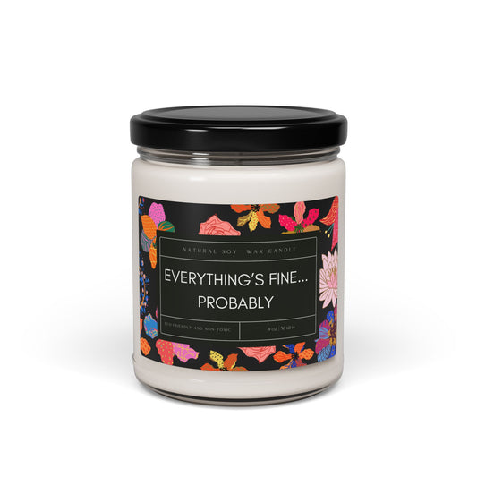 Scented  Candle| Aromatherapy candle| Gift for friends|Birthday gift idea| floral candle | Self Care gift|Holiday Gift| Funny gift|
