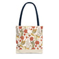 Tote Bag  | Beach Tote | Gift for Her | Floral Tote Bag | Botanical Bag | Nature Lover Gift | Floral Design Bag | Gift bag