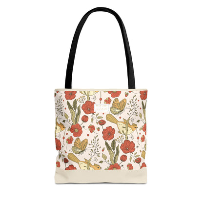 Tote Bag  | Beach Tote | Gift for Her | Floral Tote Bag | Botanical Bag | Nature Lover Gift | Floral Design Bag | Gift bag