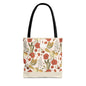 Tote Bag  | Beach Tote | Gift for Her | Floral Tote Bag | Botanical Bag | Nature Lover Gift | Floral Design Bag | Gift bag