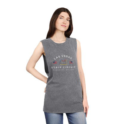 F1 shirt | Vegas Strip Circuit Stonewash Tank Top| F1 gift|  Casual Wear | F1 Gift for her- him |  F1 Fan Gift|  F1 Gift Idea|