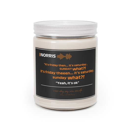 F1 gift candle | Candle for f1 fan | lando norris fan candle | Scented candles f1 gift | Birthday candle for boyfriend | husband gift