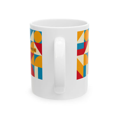Ceramic Mug | Gift mug | Funny mug | Gift for him | Coffee mug |  Retro designed mug