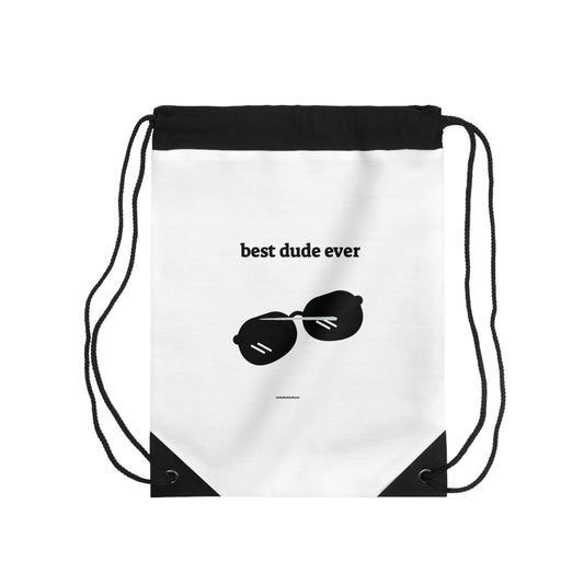 Drawstring Bag, cool dude
