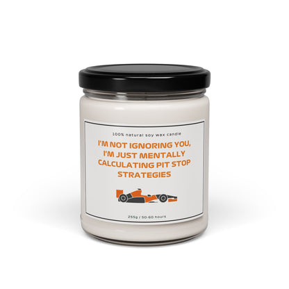 Formula 1 gift candle | Formula 1 lover gift | Scented soy candle | Formula 1 décor candle