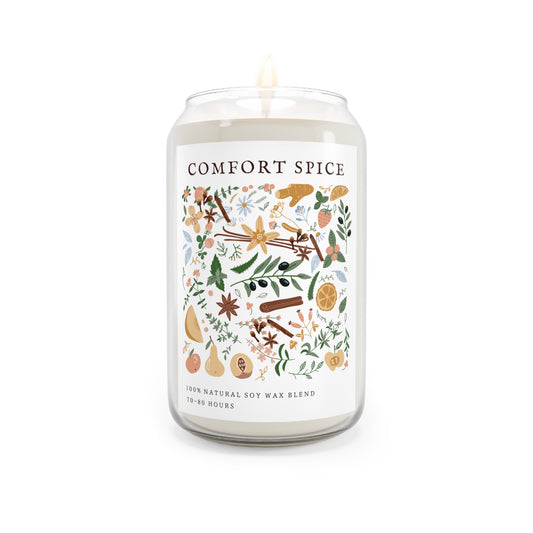 Scented Candle gift, sweet and cozy spices