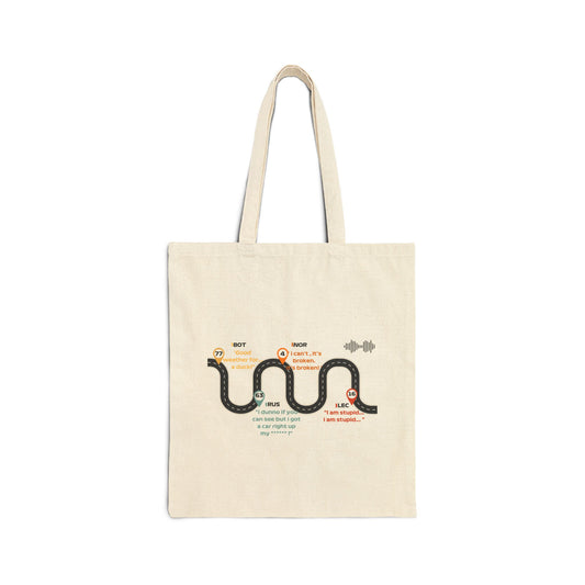 Cotton Canvas Tote Bag | F1 bag | gift for f1 fan | Gift bag