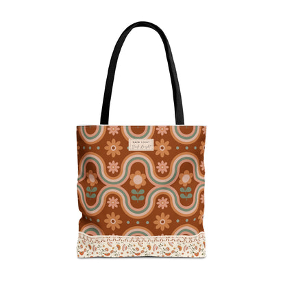 Tote Bag| Gift bag| Gift for her| Unique gift idea| Floral bag| Designed tote bag|Personalized tote| Gift for fashion lovers|