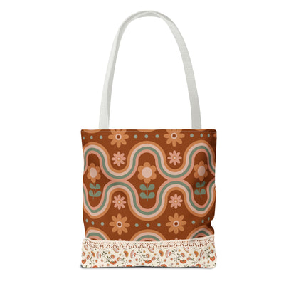 Tote Bag| Gift bag| Gift for her| Unique gift idea| Floral bag| Designed tote bag|Personalized tote| Gift for fashion lovers|