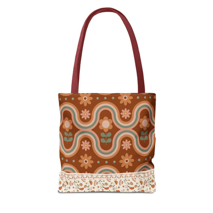 Tote Bag| Gift bag| Gift for her| Unique gift idea| Floral bag| Designed tote bag|Personalized tote| Gift for fashion lovers|